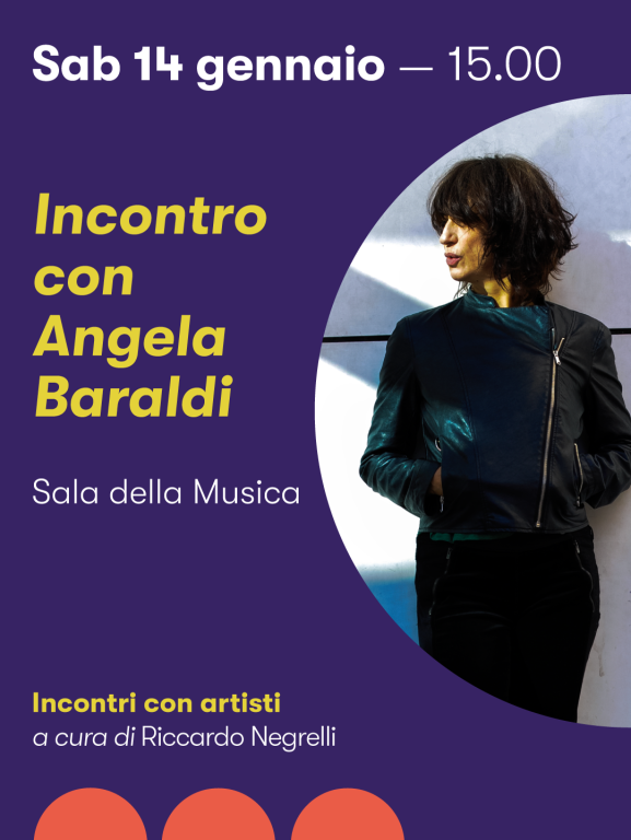 copertina di Incontro con Angela Baraldi