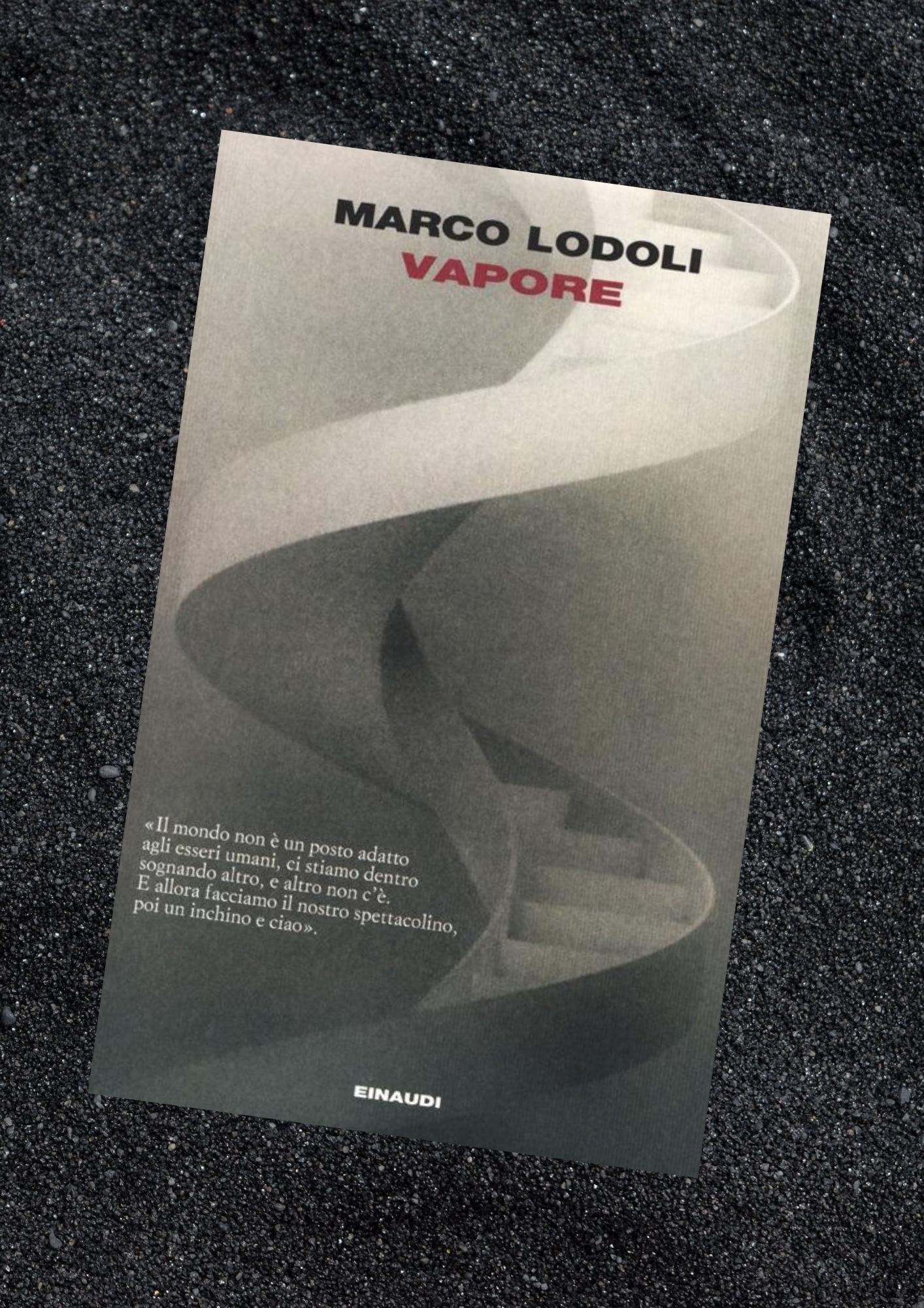 copertina di Gruppo di lettura Leggerezza - Vapore di Marco Lodoli