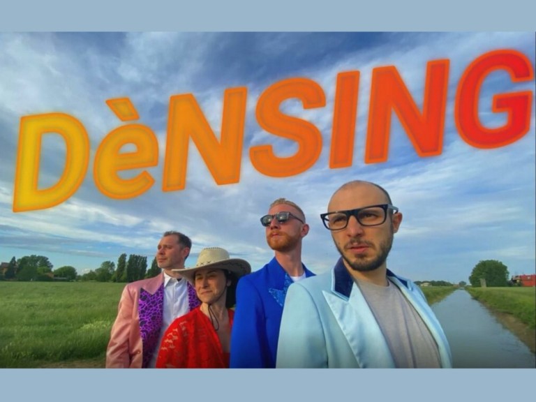 copertina di Dènsing - Balere con la “esse” pesante