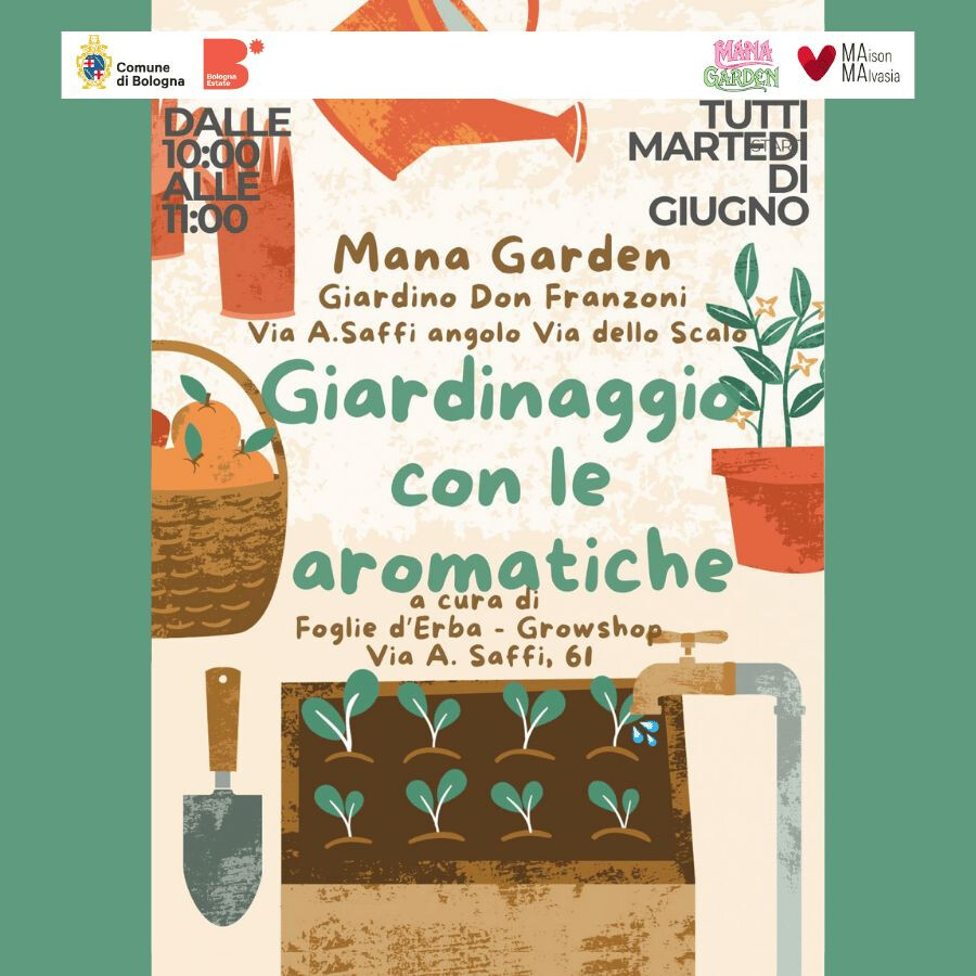 Giardinaggio con le aromatiche
