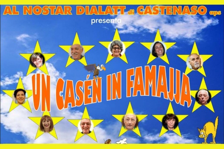 copertina di Un casén in famajja! Al Nostar Dialatt di Castenaso