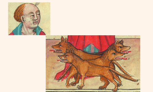 BCABo, ms. A.2848, c. 18r, particolare)