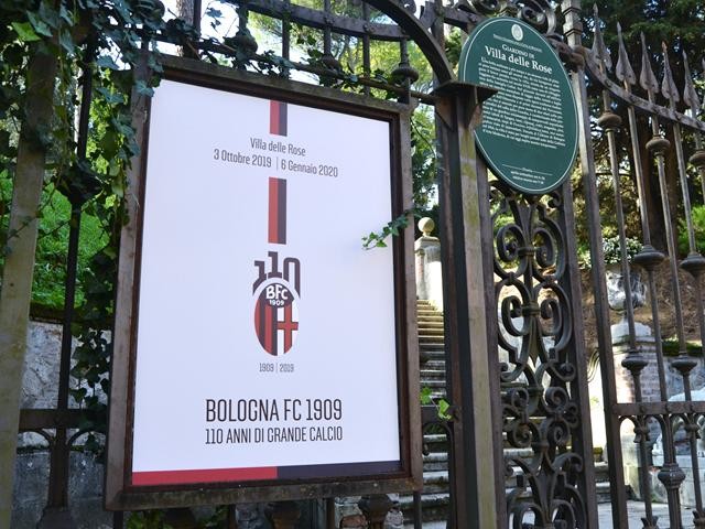 Mostra "Bologna FC 1909. 110 anni di grande calcio" - Villa delle Rose - via Saragozza (BO) - 2019