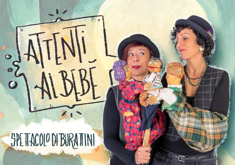 cartolina attenti al bebè