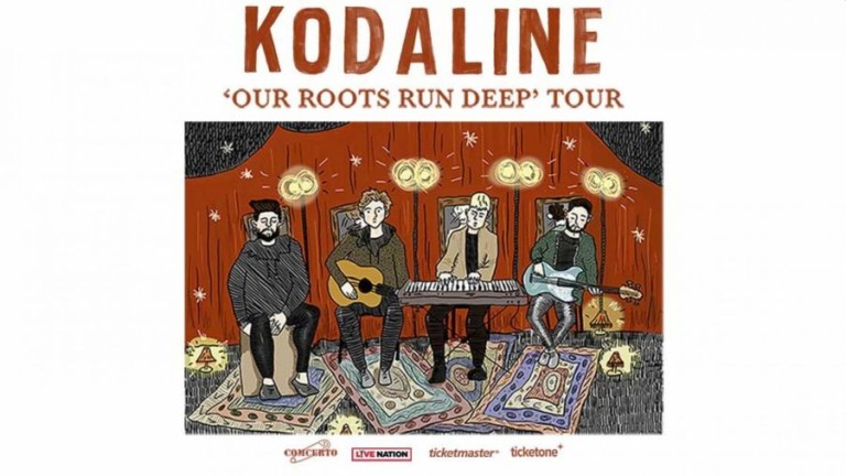 cover of Kodaline | "Our Roots Run Deep" tour