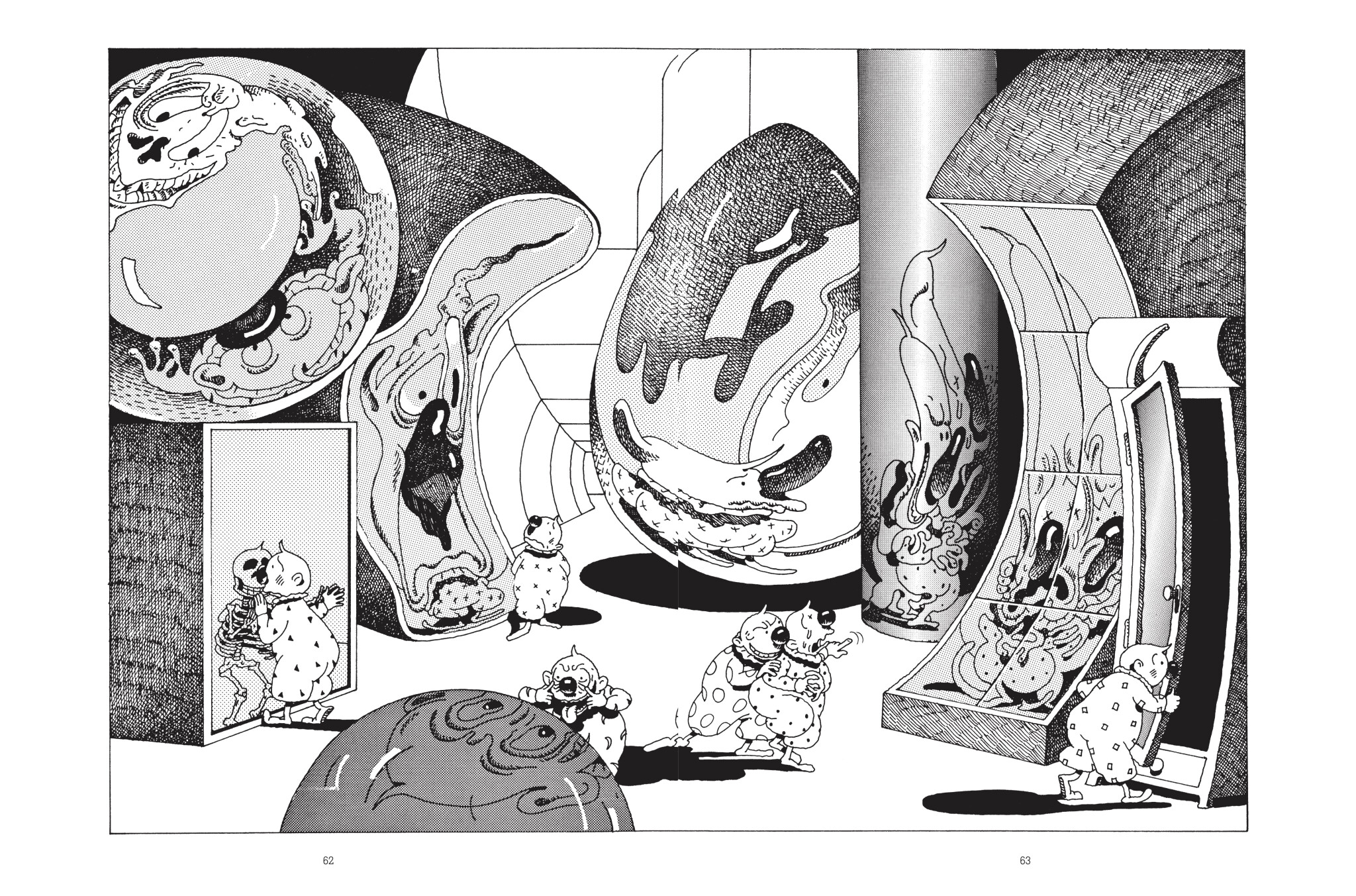 copertina di Quando gli adulti sono di spalle. L’infanzia di Nicole Claveloux