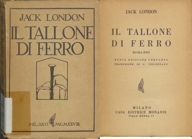 image of Jack London, Il tallone di ferro (1928)