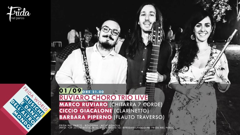 copertina di Ruviaro Choro Trio