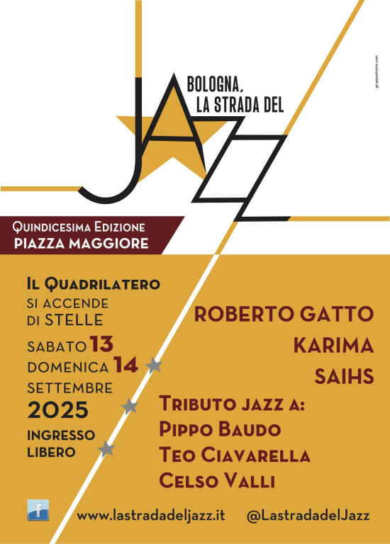 copertina di Bologna, la Strada del Jazz