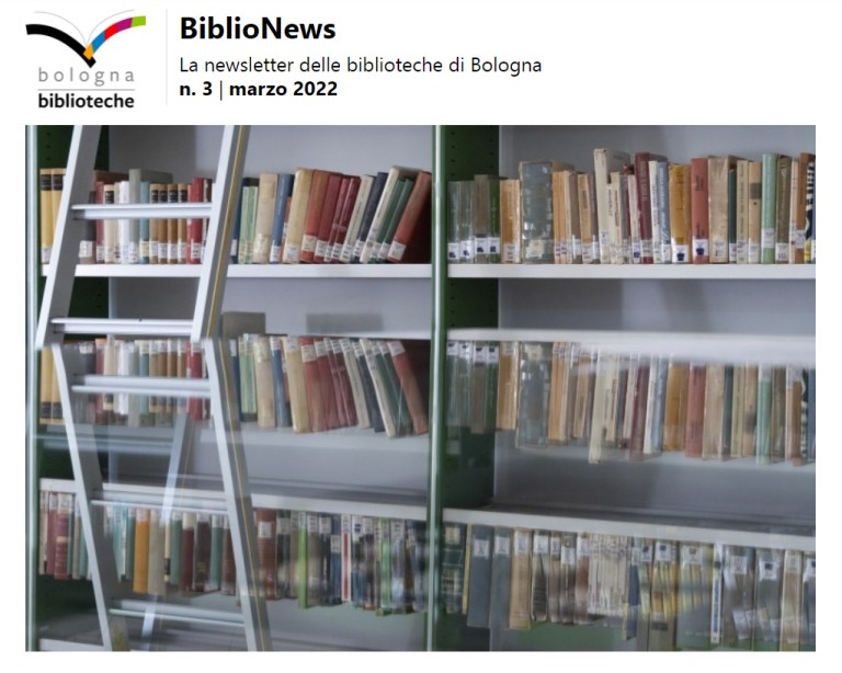 copertina di BiblioNews | La newsletter delle biblioteche di Bologna