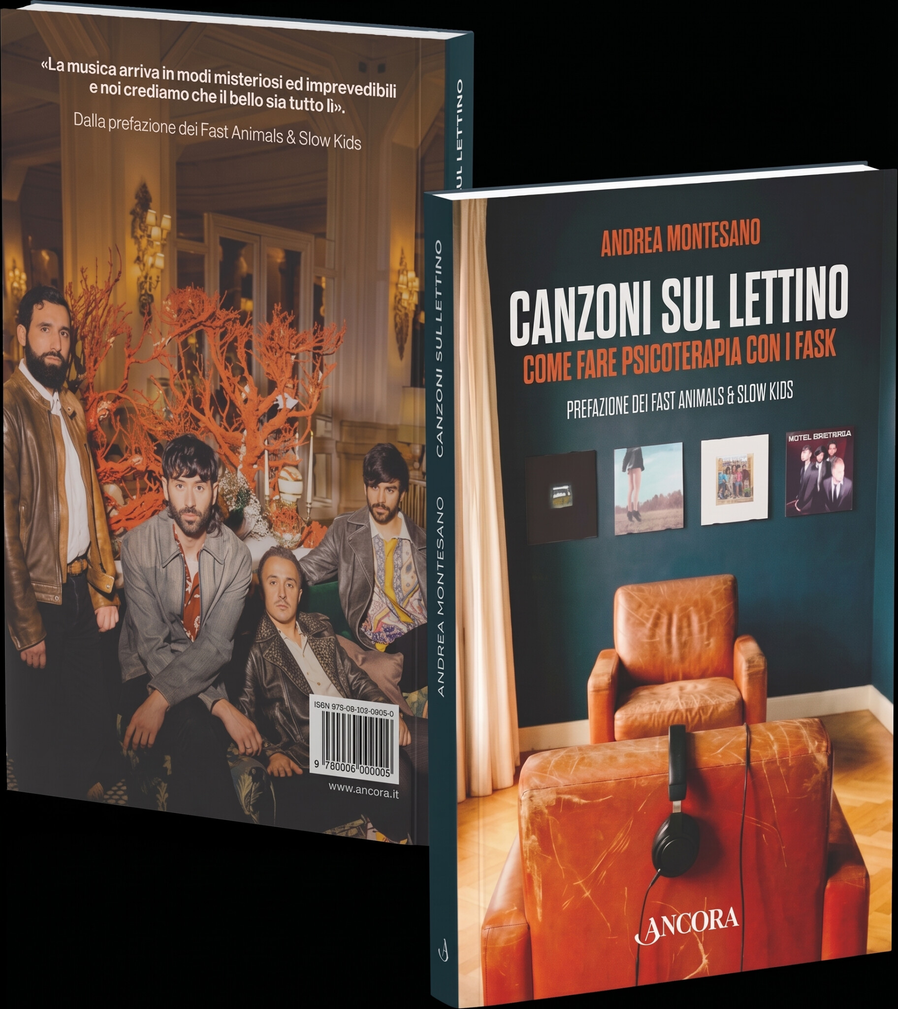 copertina di Canzoni sul lettino | Come fare psicoterapia con i FASK