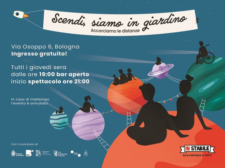 couverture de Scendi siamo INgiardino. Accorciamo le distanze