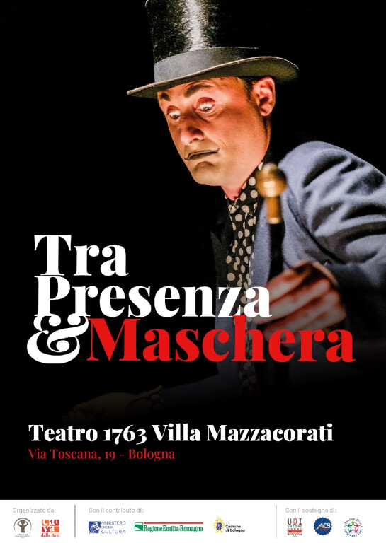 copertina di Tra presenza e maschera 2025