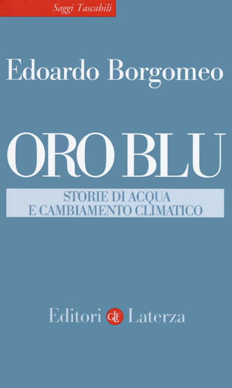 copertina di Oro blu : storie di acqua e cambiamento climatico