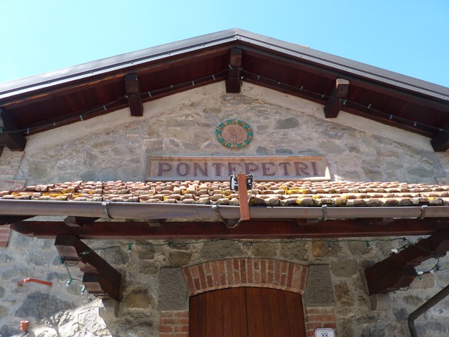 Stazioncina della FAP a Pontepetri (PT)