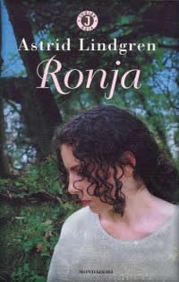 copertina di Ronja  
Astrid Lindgren, Mondadori, 1999 
+11