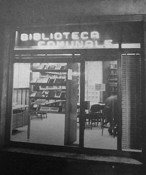 La biblioteca decentrata di via Sant'Isaia 31 (BO) - Fonte: "Il Comune di Bologna. Notiziario settimanale"