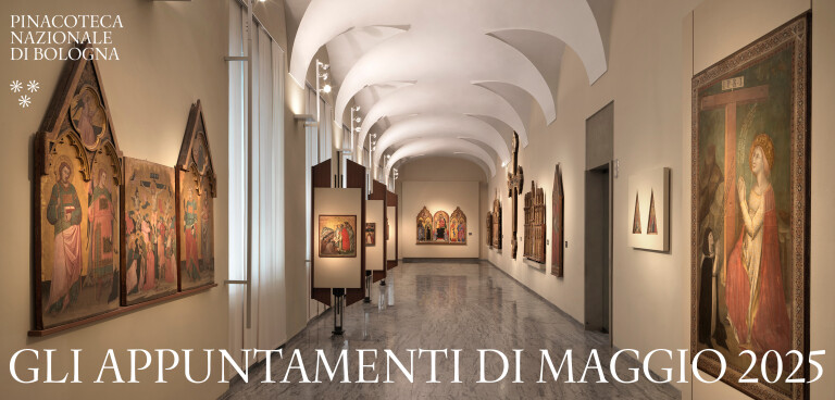 copertina di Maggio in Pinacoteca