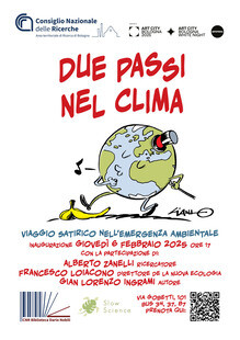 copertina di GianLorenzo Ingrami (GIANLO). Due passi nel clima - Viaggio satirico nell’emergenza climatica