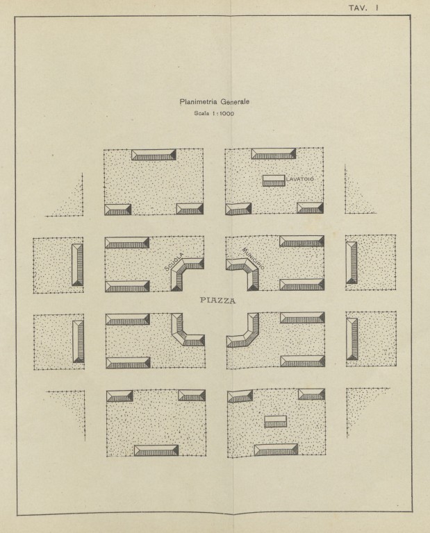 image of Progetto di un villaggio-tipo (1925)