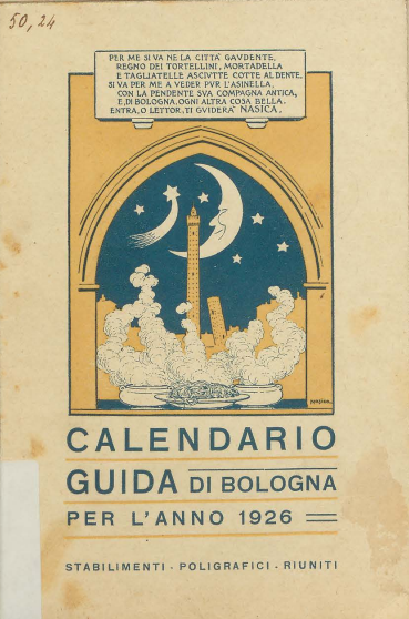 Calendario-guida di Bologna per l'anno 1926