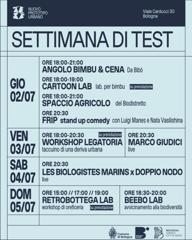 TEST – Nuovo Prototipo Urbano