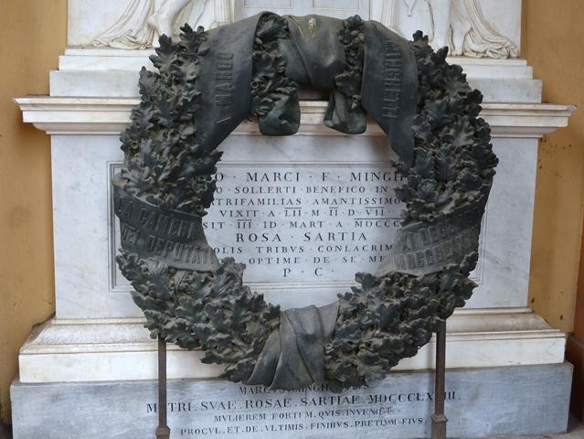 Monumento funerario di Marco Minghetti 
