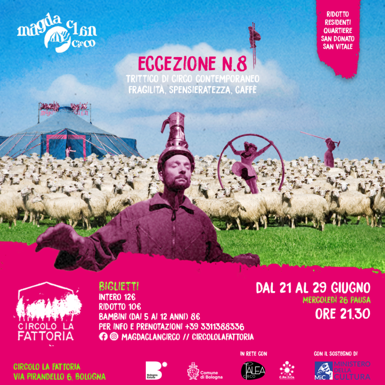 copertina di Magdaclan circo in fattoria