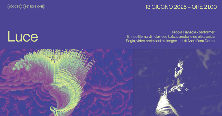copertina di Luce