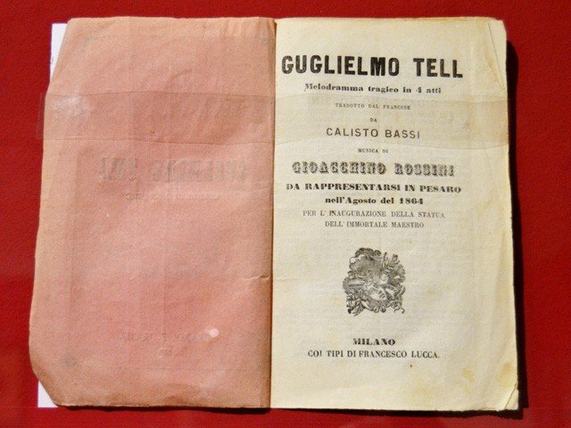Libretto del "Guglielmo Tell" 