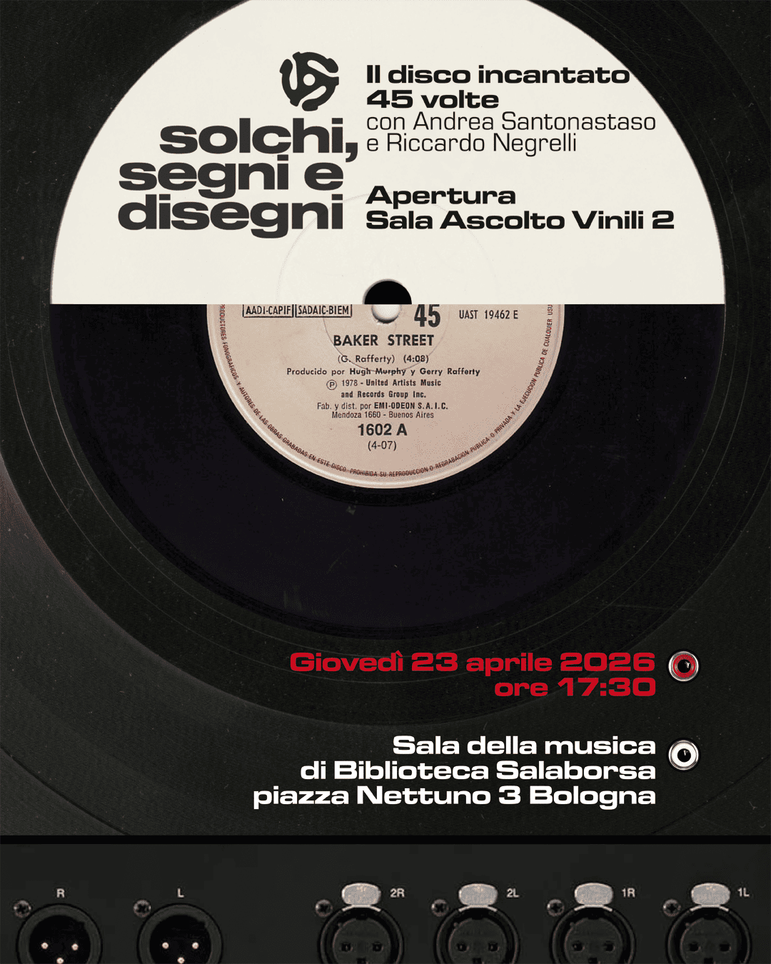 copertina di Il disco incantato 45 volte