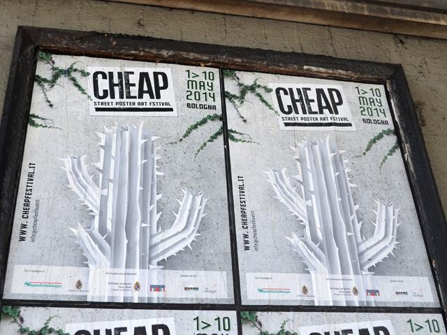 Cheap Street Poster Art Festival - Bologna - 2014