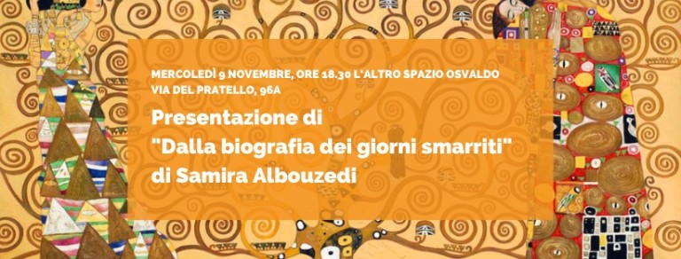 cover of Dalla biografia dei giorni smarriti