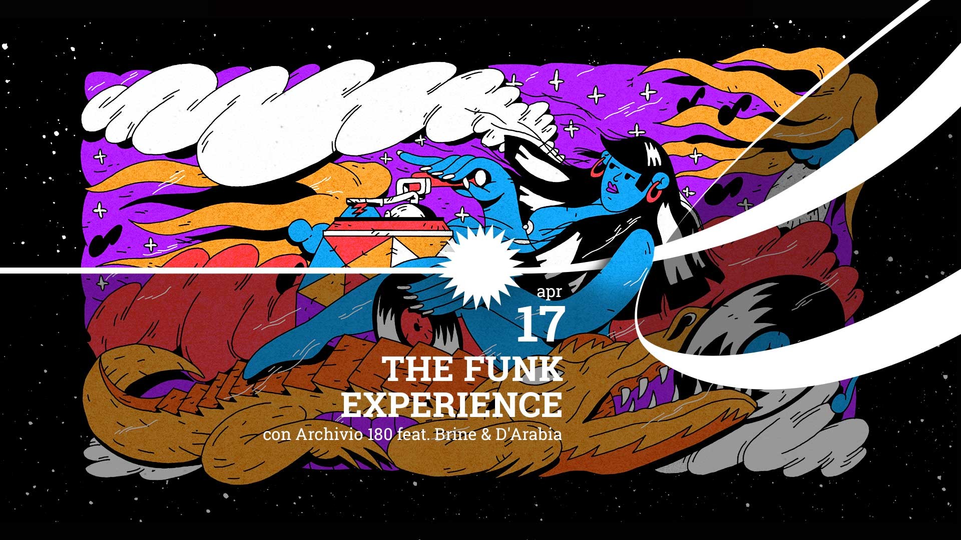 copertina di The Funk Experience | Archivio180 with Brine & D’Arabia