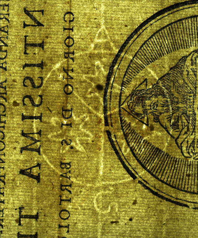 image of ID. 120 tre stelle cerchiate, AG