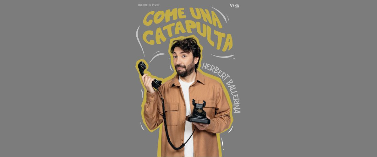 copertina di Come una catapulta.  Herbert Ballerina