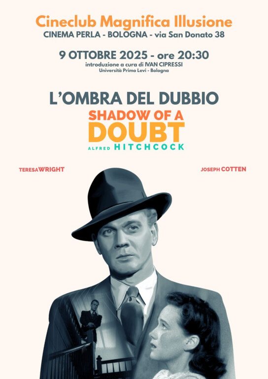 copertina di L'OMBRA DEL DUBBIO [Shadow of a doubt] 