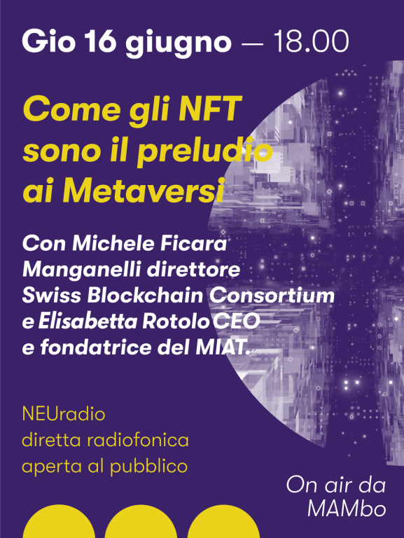 copertina di NFT preludio ai Metaversi