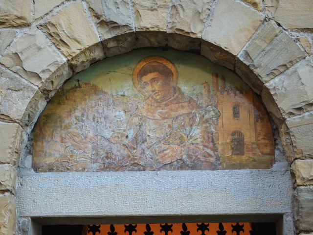 Chiesa di San Paolo in Monte - cappella di S. Antonio da Padova - lunetta