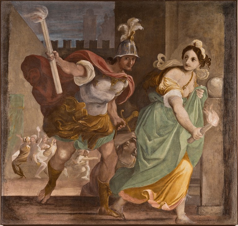 image of Ludovico e Annibale Carracci. Storie antiche per due camini bolognesi nella collezione Michelangelo Poletti
