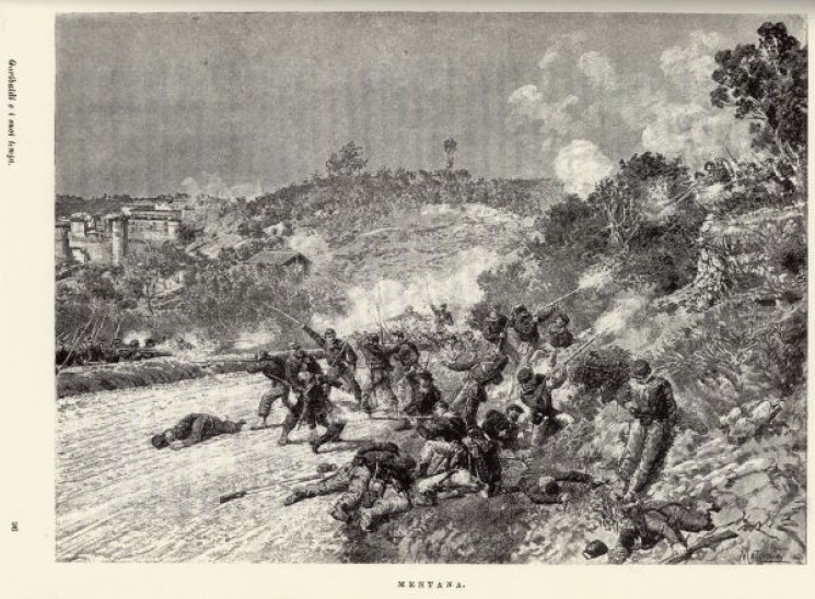 immagine di Illustrazione di Edoardo Matania per «Garibaldi e i suoi tempi» (1884) di J. White Mario