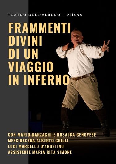 copertina di Frammenti Divini di un Viaggio in Inferno