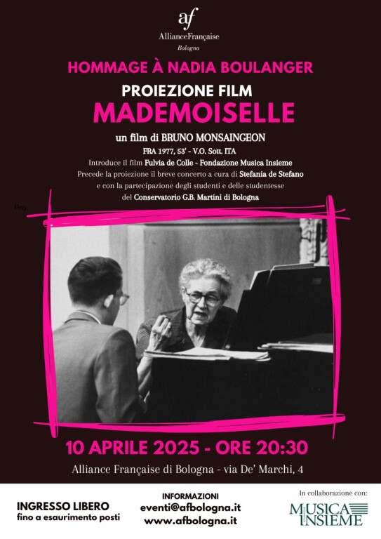 copertina di Nadia Boulanger: Mademoiselle