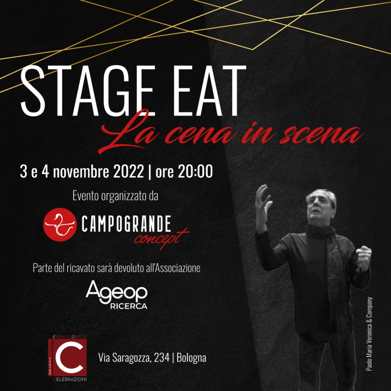 copertina di Stage Eat - La Cena in Scena !