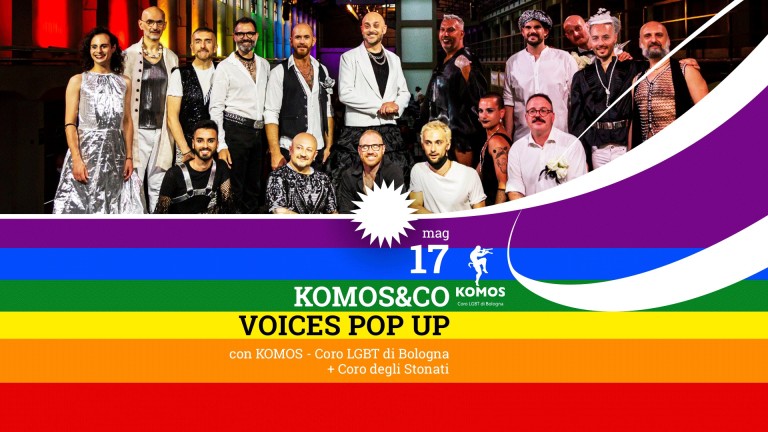 copertina di Komos&Co. – Voices Pop Up