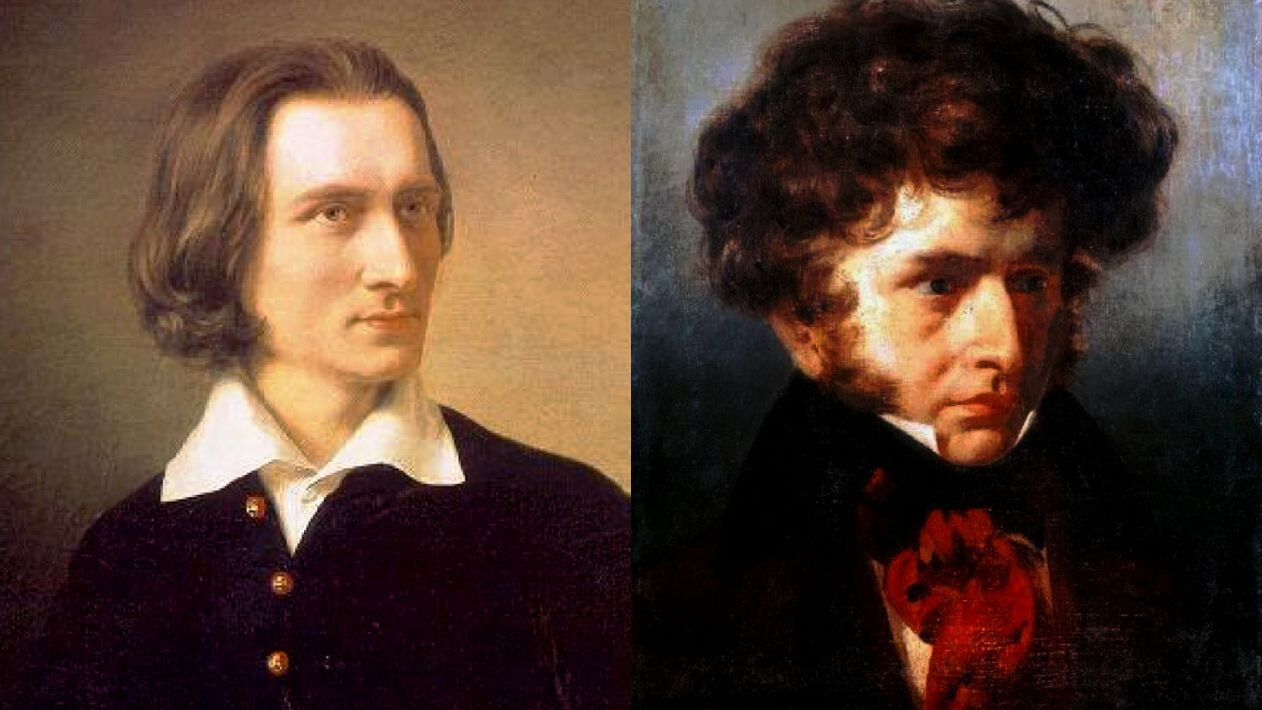 copertina di La Sinfonia fantastica di Berlioz tra Liszt e Schumann