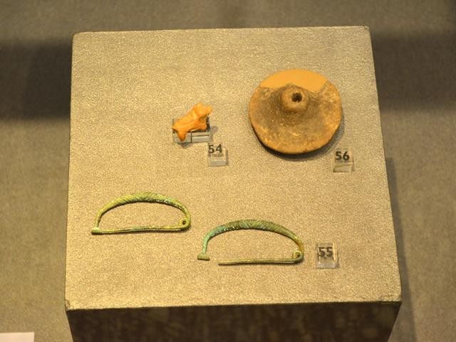 Reperti provenienti dagli scavi di Villa Cassarini - Museo civico archeologico (BO)