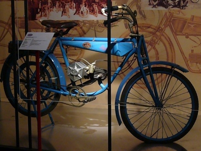 Una delle prime motociclette GD 