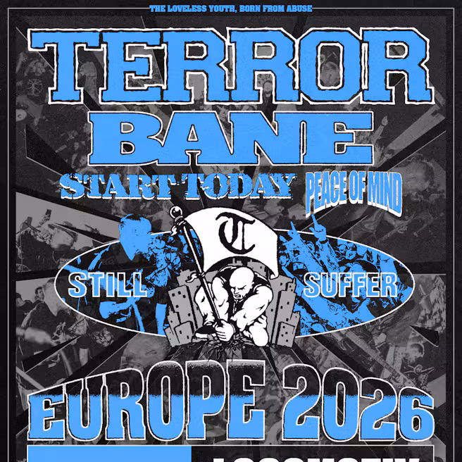 copertina di Terror + Bane + Start Today + Peace Of Mind