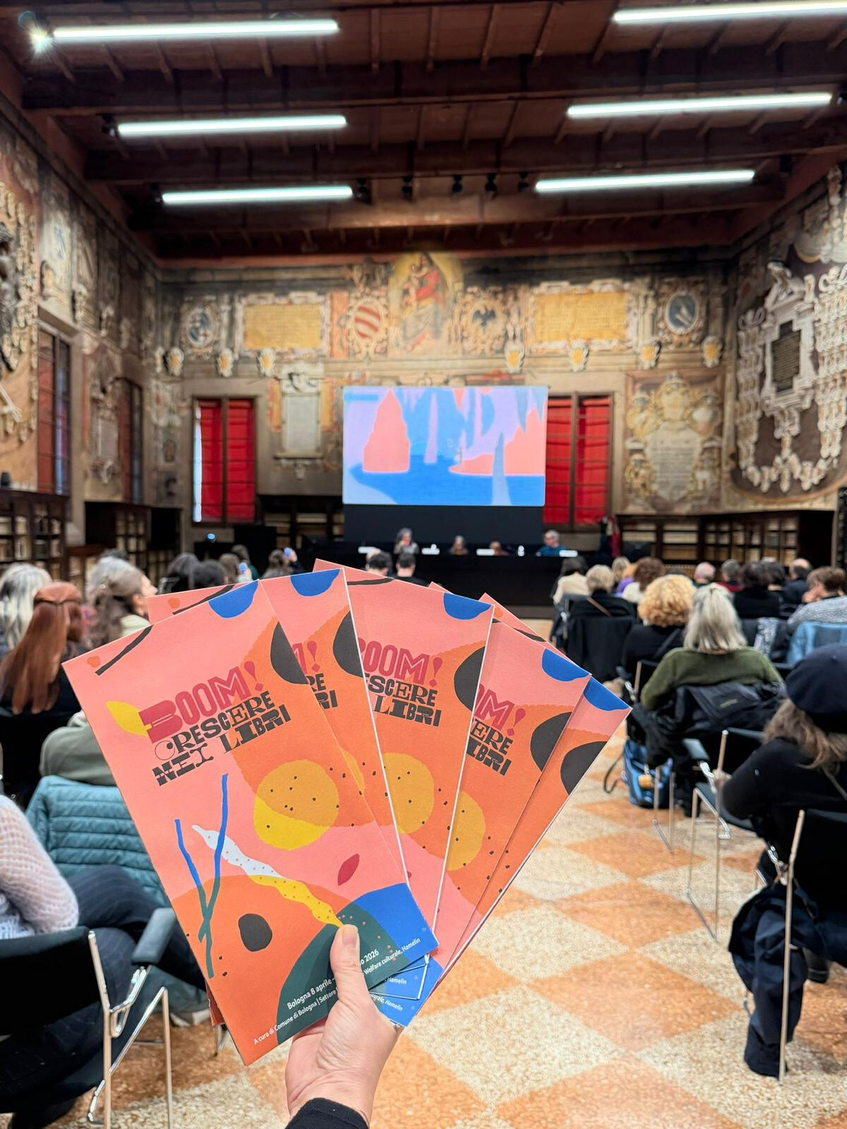 cover of BOOM! Crescere nei libri 2026